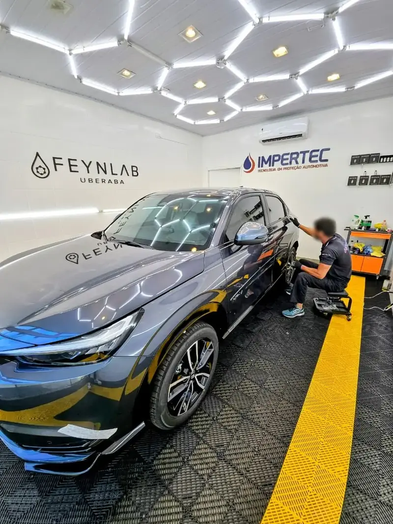 Tecnologia FEYNLAB utilizada na proteção automotiva em Uberaba